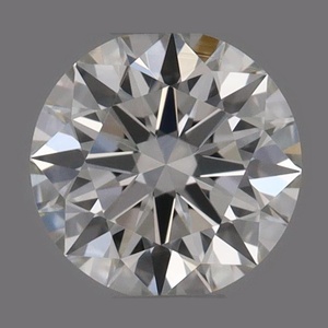 Round diamond — real photo
