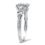 The Hildegard Ring, smalltop view on a hand