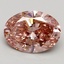 3.21 Ct. Fancy Intense Pink Oval Lab Grown Diamond
