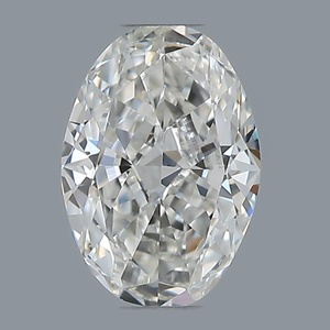Oval diamond — real photo