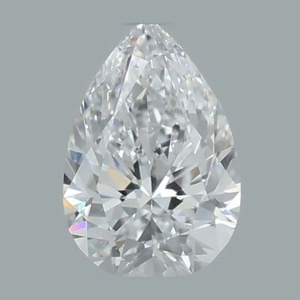Pear diamond — real photo
