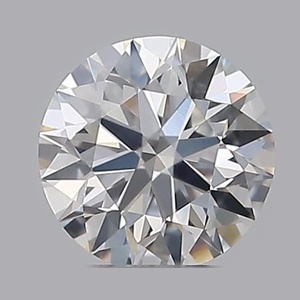 Round diamond — real photo