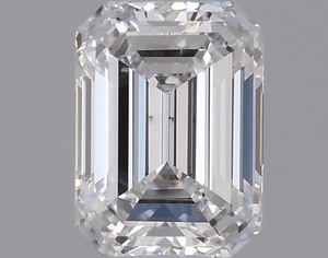 Emerald diamond — real photo