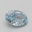 5.02 Ct. Fancy Vivid Blue Oval Lab Grown Diamond