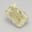 1.15 Ct. Fancy Yellow Radiant Lab Grown Diamond