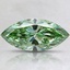 1.01 Ct. Fancy Vivid Pacific Green Marquise Lab Grown Diamond