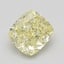 1.09 Ct. Fancy Yellow Cushion Diamond