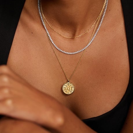 Lab Grown Diamond Tennis Necklace