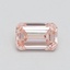0.85 Ct. Fancy Intense Pink Emerald Lab Grown Diamond