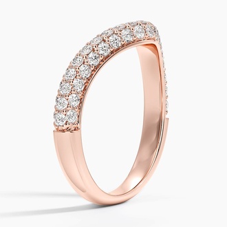 Adelaide Curved Lab Diamond Ring (7/8 ct. tw.)