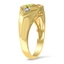 The Marcos Ring, smalltop view on a hand