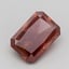 1.63 Ct. Fancy Vivid Brownish Pink Radiant Lab Grown Diamond