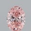 2.00 Ct. Fancy Vivid Pink Oval Lab Grown Diamond