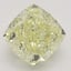 3.01 Ct. Fancy Light Yellow Cushion Diamond