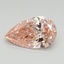1.51 Ct. Fancy Vivid Pink Pear Lab Grown Diamond