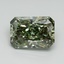 10.02 Ct. Fancy Vivid Green Radiant Lab Grown Diamond