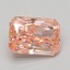 2.08 Ct. Fancy Vivid Pink Radiant Lab Grown Diamond