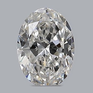 Oval diamond — real photo