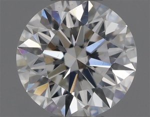 Round diamond — real photo