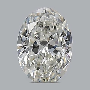 Oval diamond — real photo