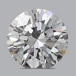 Round diamond — real photo