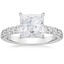 18K White Gold Anthology Half-Coverage Diamond Ring (1/2 ct. tw.), smalltop view