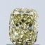1.01 Ct. Fancy Intense Yellow Cushion Lab Grown Diamond