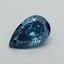 2.00 Ct. Fancy Vivid Blue Pear Lab Grown Diamond