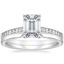 Platinum Starlight Diamond Ring with Liv Wedding Ring