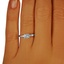 The Lannister Ring, smalltop view on a hand