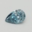 0.36 Ct. Fancy Vivid Blue Pear Lab Grown Diamond