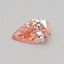 0.44 Ct. Fancy Intense Pink Pear Lab Grown Diamond