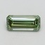 1.50 Ct. Fancy Intense Green Emerald Lab Grown Diamond