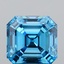 1.51 Ct. Fancy Vivid Blue Asscher Lab Grown Diamond