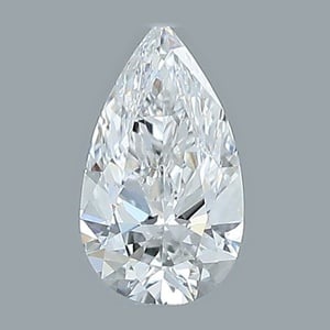 Pear diamond — real photo