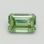 1.04 Ct. Fancy Vivid Green Emerald Lab Grown Diamond
