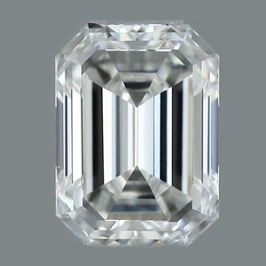 Emerald diamond — real photo