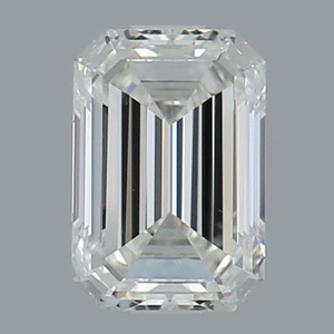 Emerald diamond — real photo