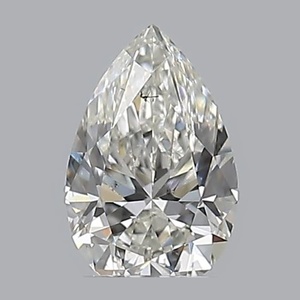 Pear diamond — real photo