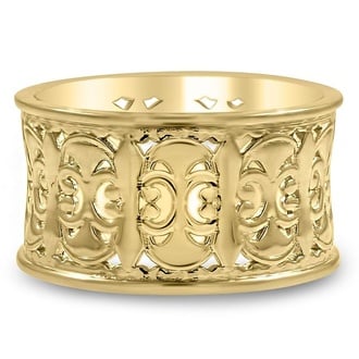 Custom Wide Secret Garden Band