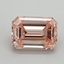3.06 Ct. Fancy Intense Pink Emerald Lab Grown Diamond