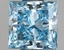 1.00 Ct. Fancy Vivid Blue Princess Lab Grown Diamond