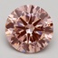 3.01 Ct. Fancy Intense Pink Round Lab Grown Diamond