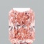 1.91 Ct. Fancy Vivid Pink Radiant Lab Grown Diamond