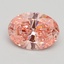1.81 Ct. Fancy Vivid Pink Oval Lab Grown Diamond