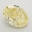 2.45 Ct. Fancy Intense Yellow Oval Lab Grown Diamond