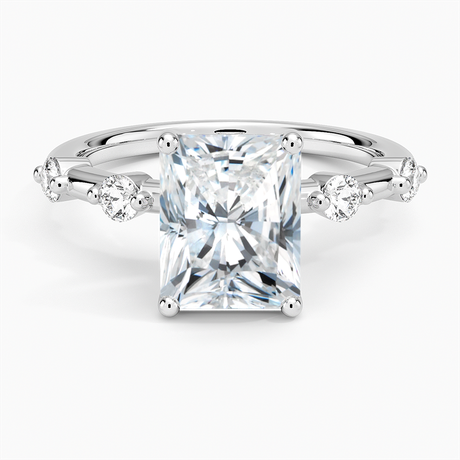 18K White Gold Aimee 1.7mm Diamond Ring