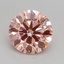 1.72 Ct. Fancy Intense Pink Round Lab Grown Diamond