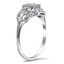 The Chatham Ring, smalltop view on a hand