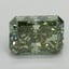 3.16 Ct. Fancy Vivid Green Radiant Lab Grown Diamond